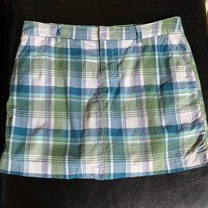 Plaid skort